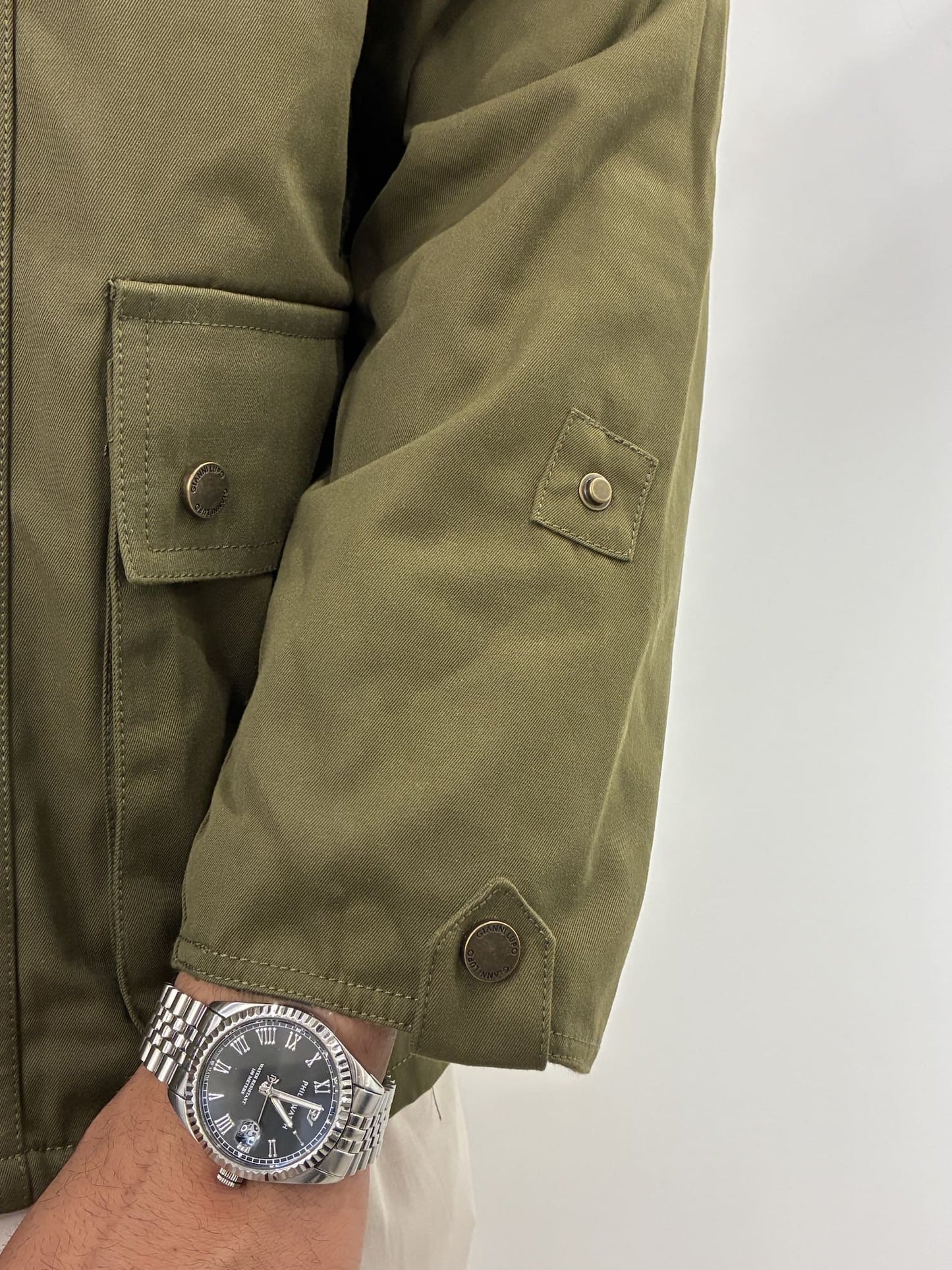 Field jacket Gianni Lupo verde