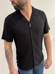 Camicia Gianni Lupo Hawaiana tinta unita
