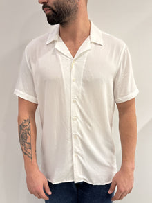 Camicia Gianni Lupo Hawaiana tinta unita