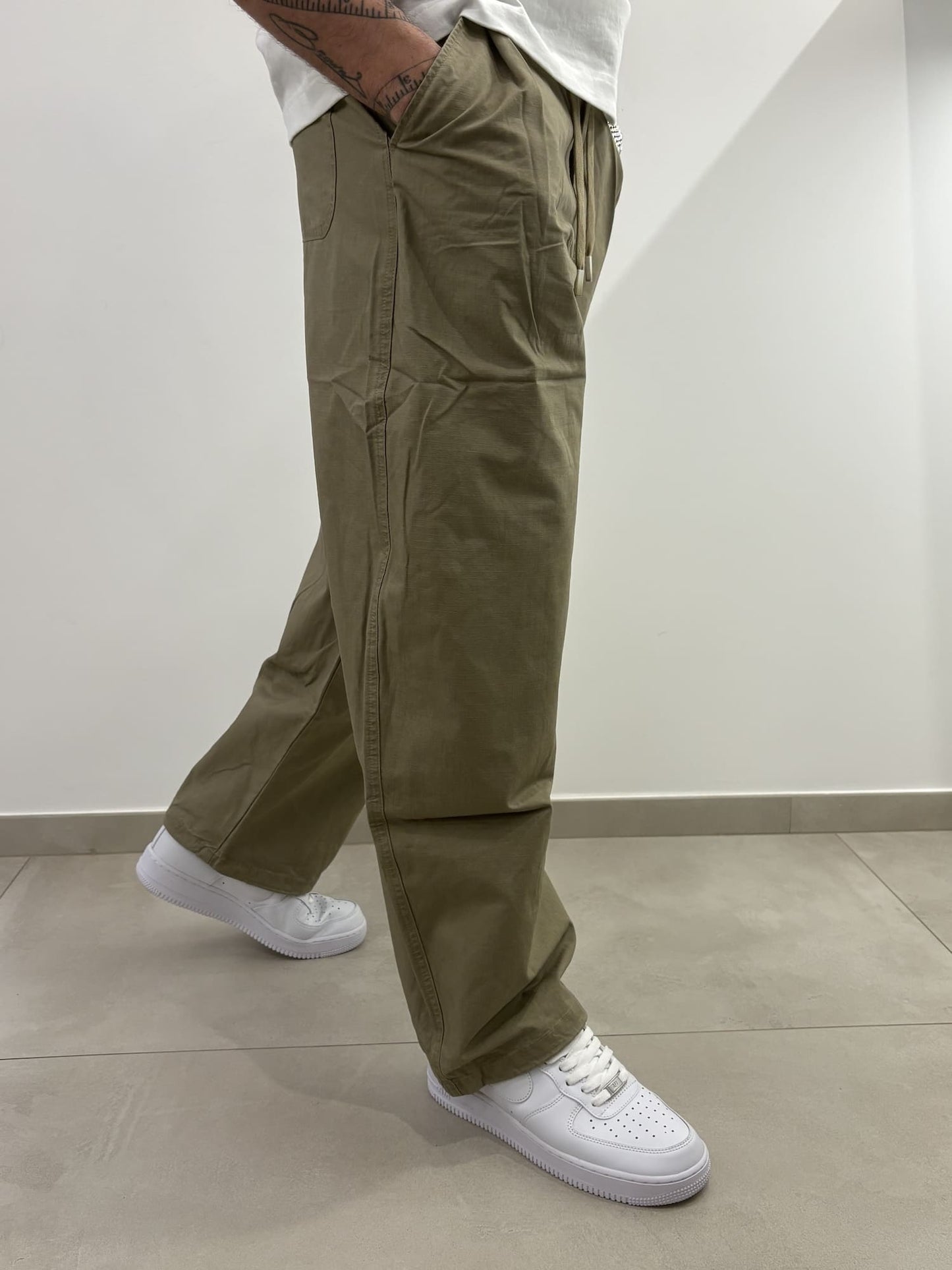 Pantalone casual in cotone Gianni Lupo