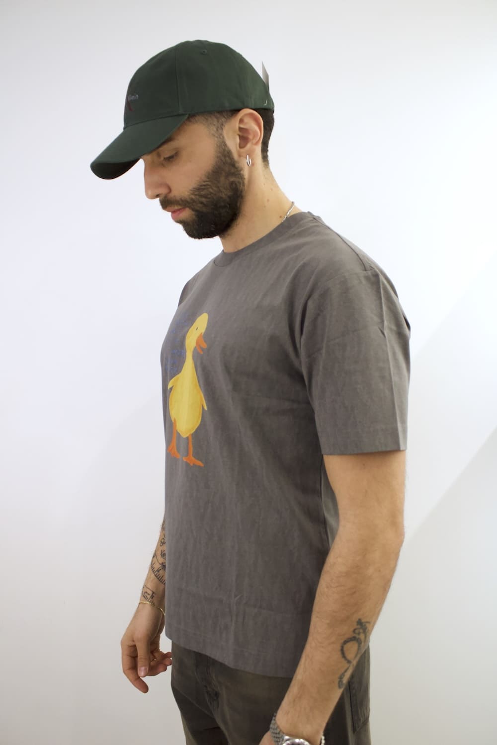T-shirt Gianni Lupo Girocollo dark grey