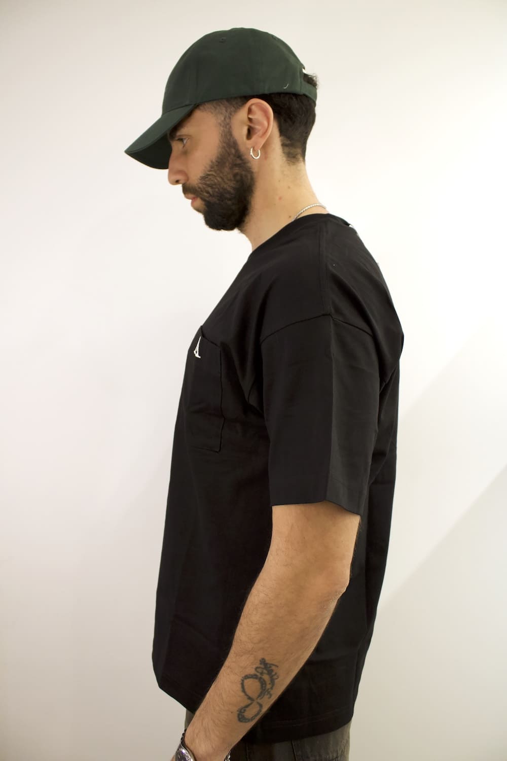 T-shirt in cotone Gianni Lupo black