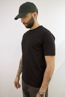 T-shirt giroccolo Gianni lupo black