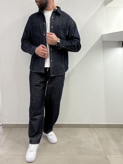 Completo Gianni Lupo in jeans