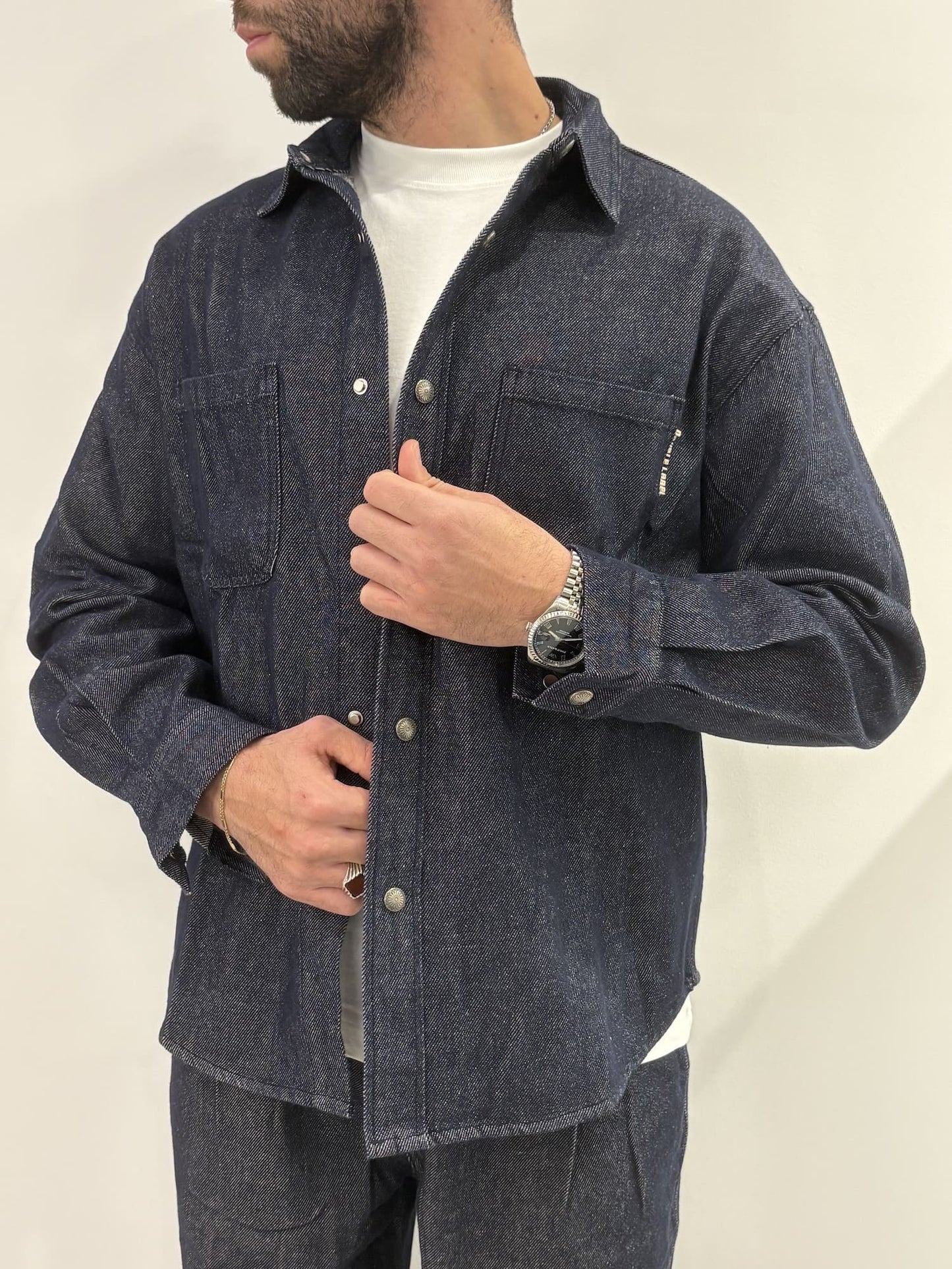 Completo Gianni Lupo in jeans