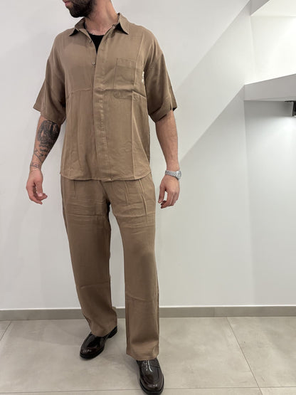 Coordinato in lino Gianni Lupo