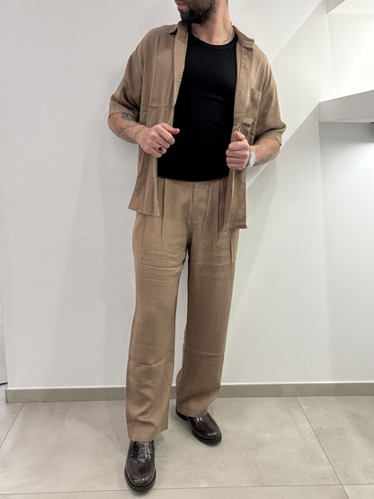 Coordinato in lino Gianni Lupo