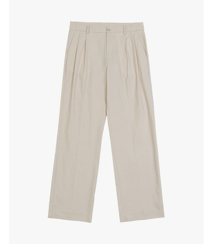Pantaloni wide leg con doppia pinces