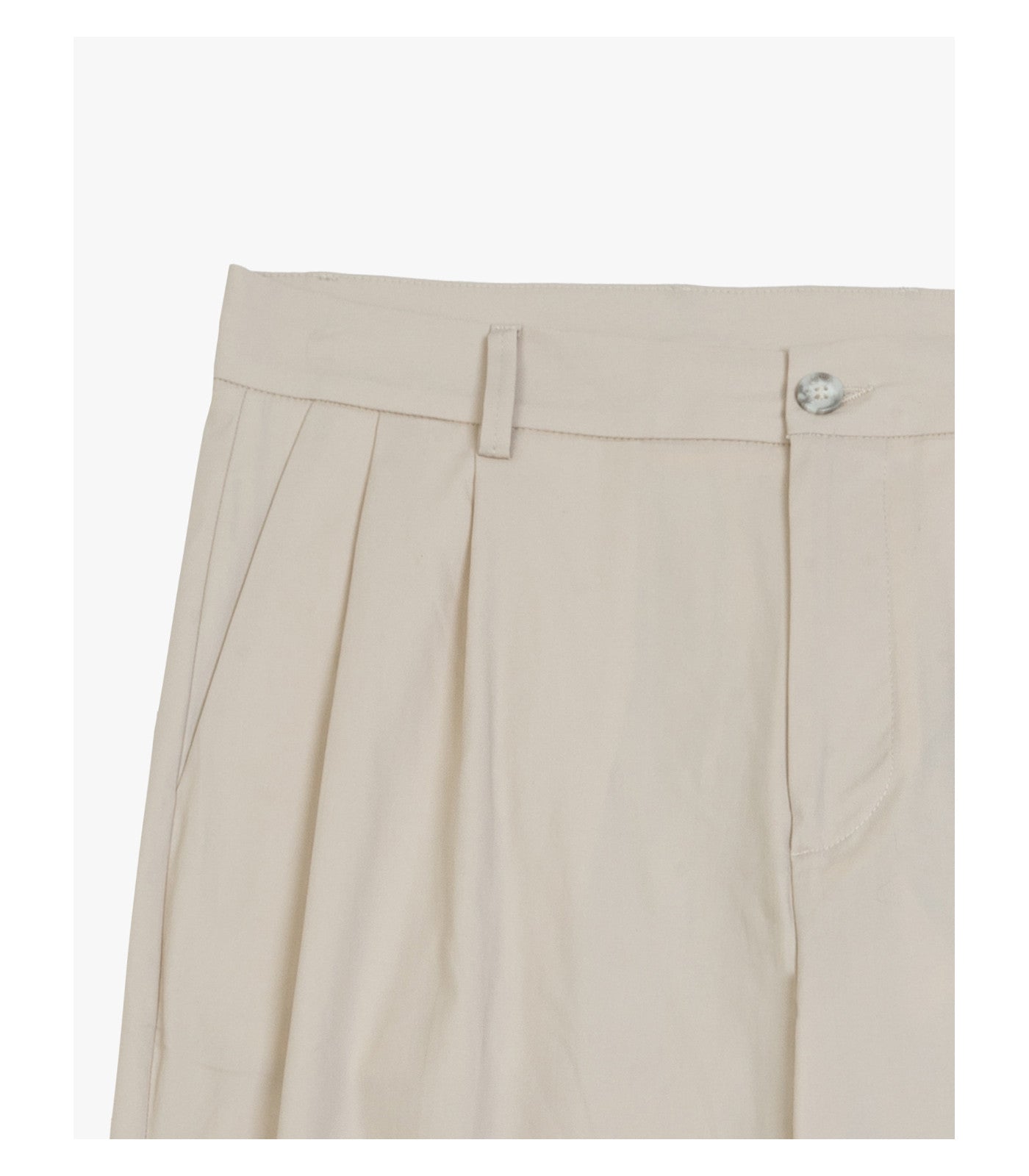 Pantaloni wide leg con doppia pinces