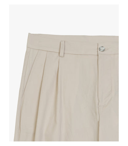 Pantaloni wide leg con doppia pinces
