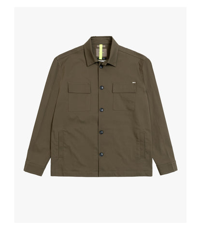 Oveshirt con taschini quadrati