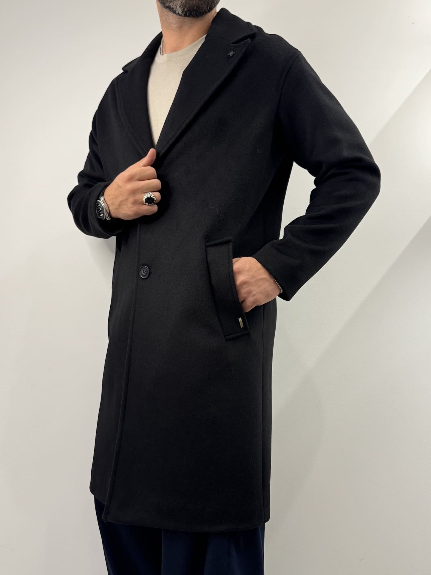Cappotto Gianni Lupo Over