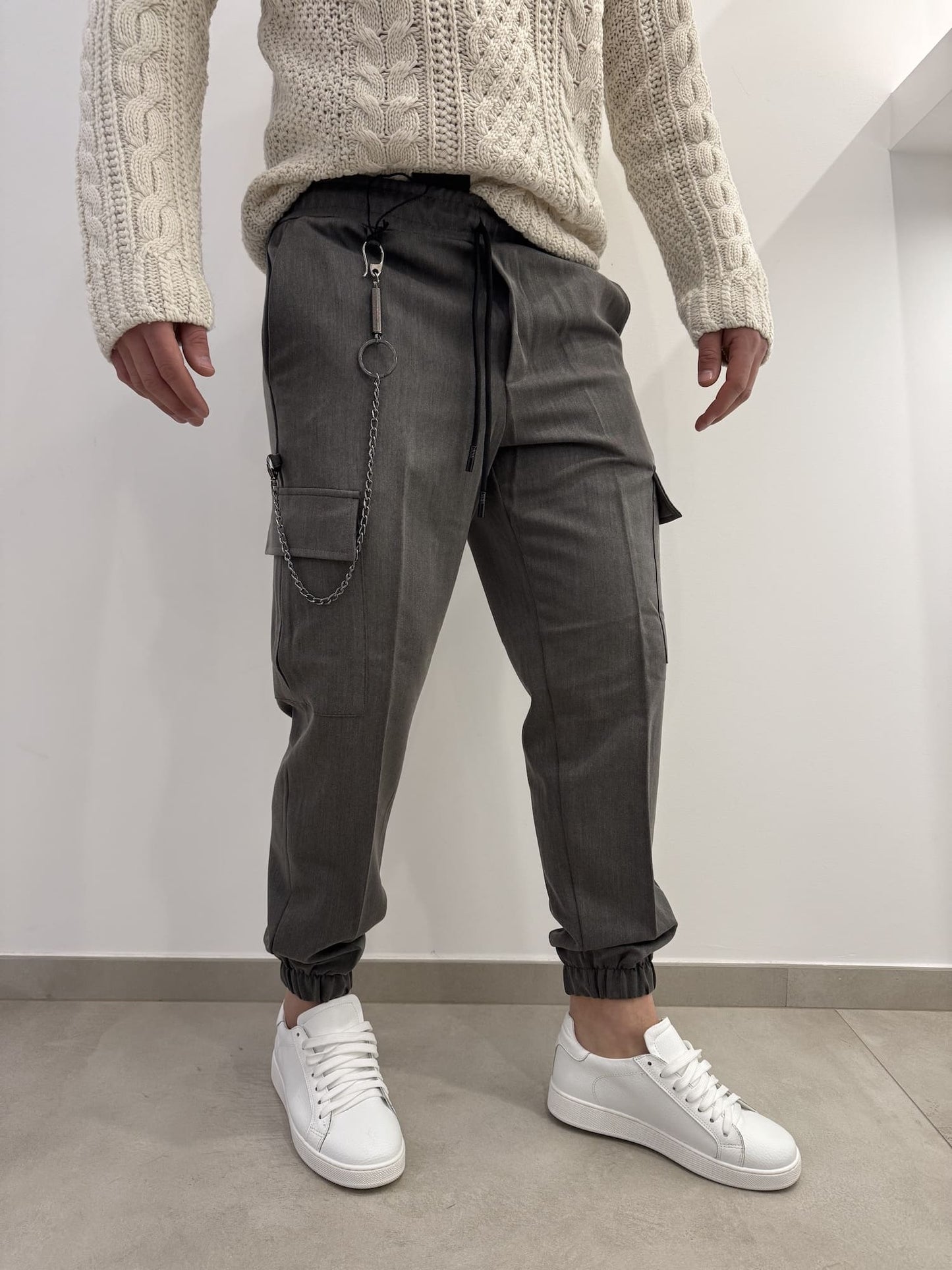 Pantalaccio cargo con molla