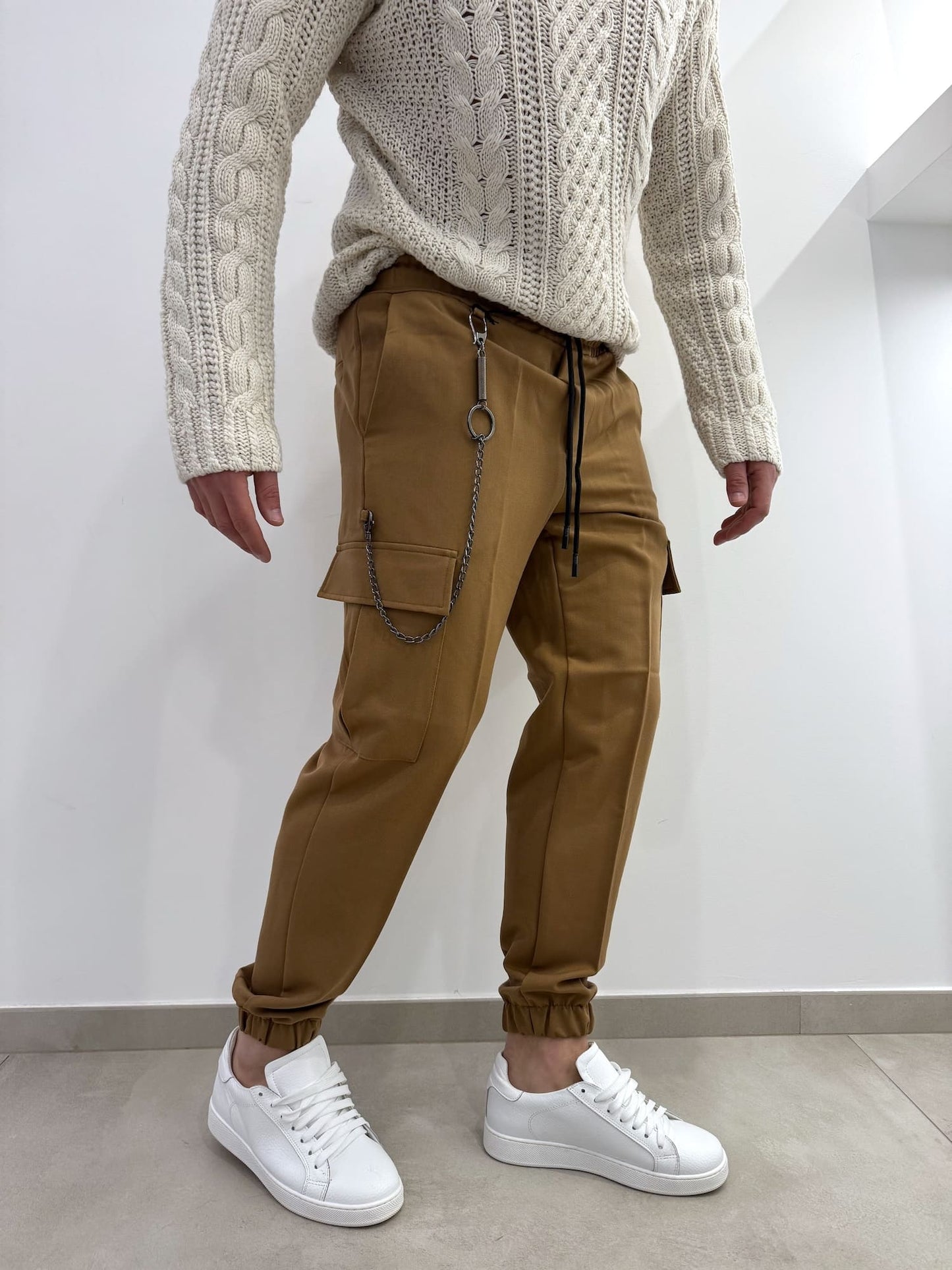 Pantalaccio cargo con molla