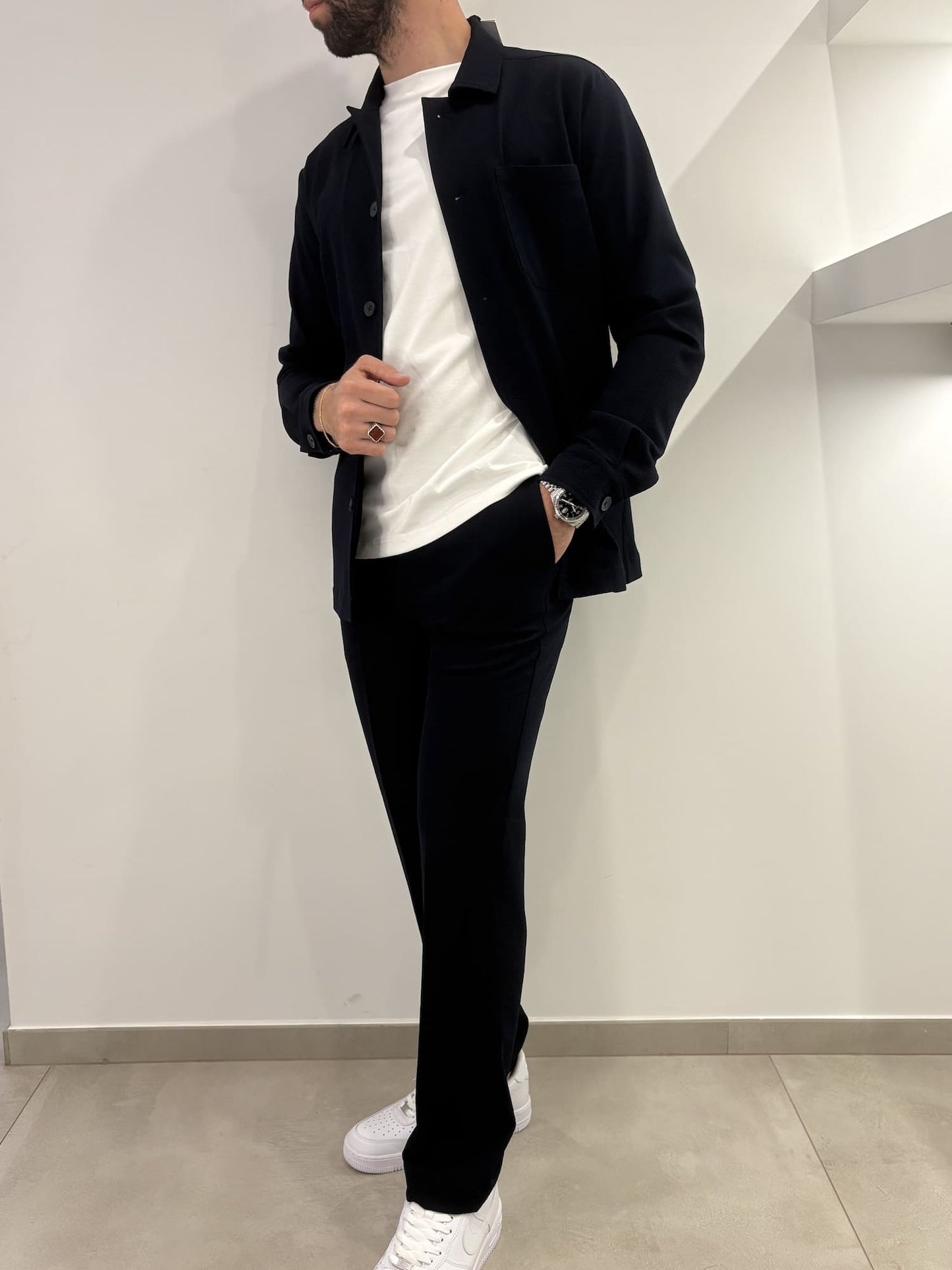 Coordinato Hamaki-Ho in micro fantasia