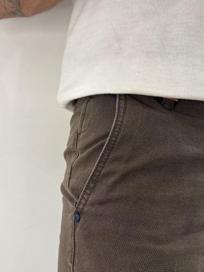 Pantalone Sea Barrier in misto cotone marrone