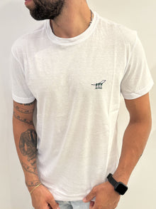 T-shirt Henry cotton's con logo sul petto