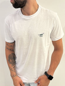 T-shirt Henry cotton's con logo sul petto
