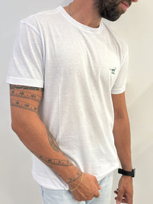 T-shirt Henry cotton's con logo sul petto