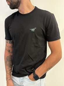 T-shirt Henry cotton's con logo sul petto