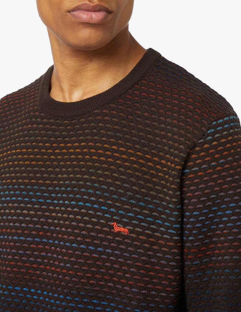 Maglione Harmont&Blaine girocollo punto 3D