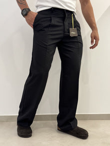 Pantalone tailored fit baggy in tessuto leggero