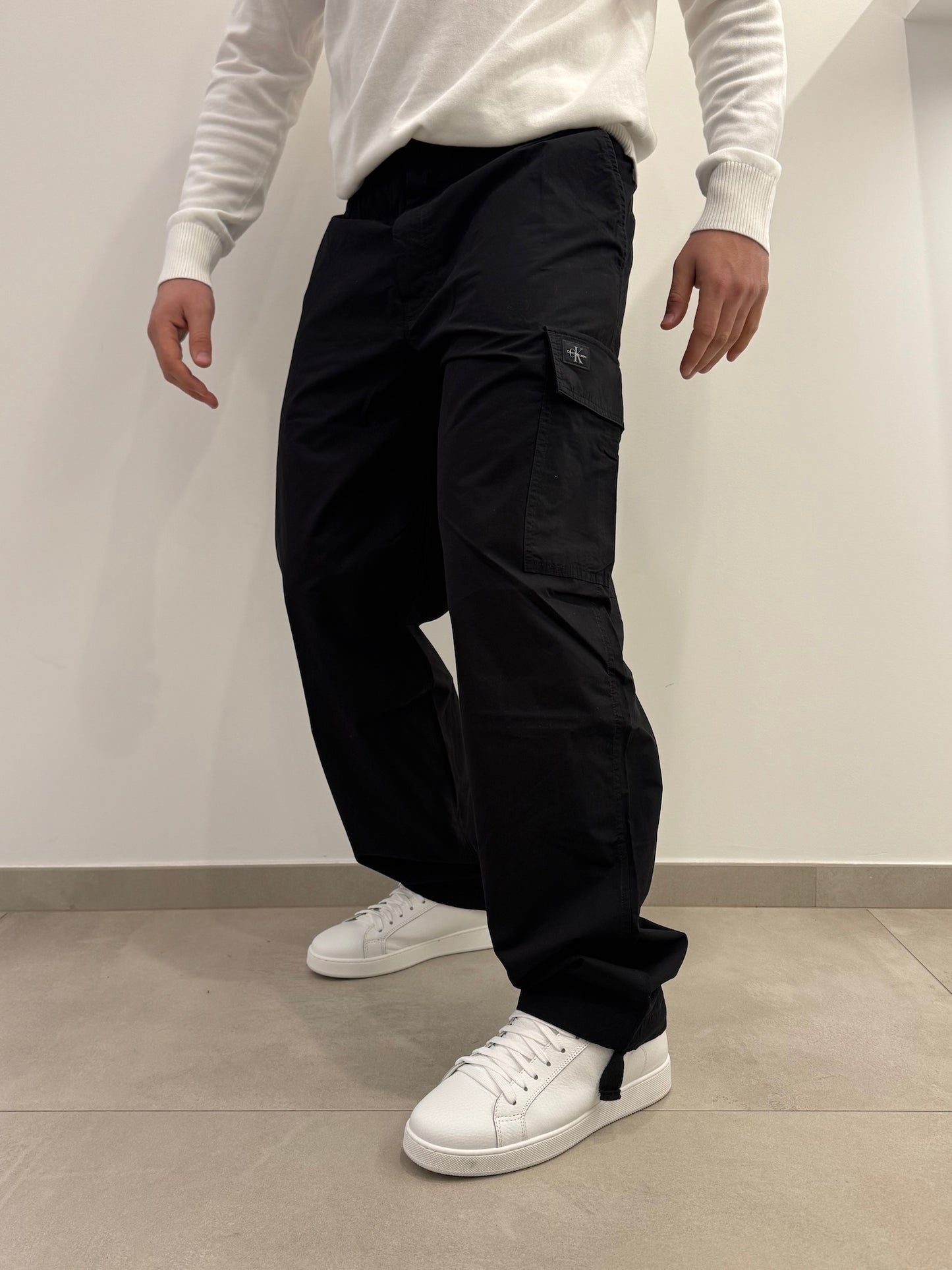 Pantaloni Calvin Klein baggy fit