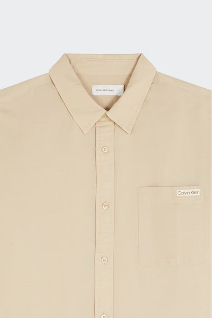 Camicia Calvin Klein in misto lino