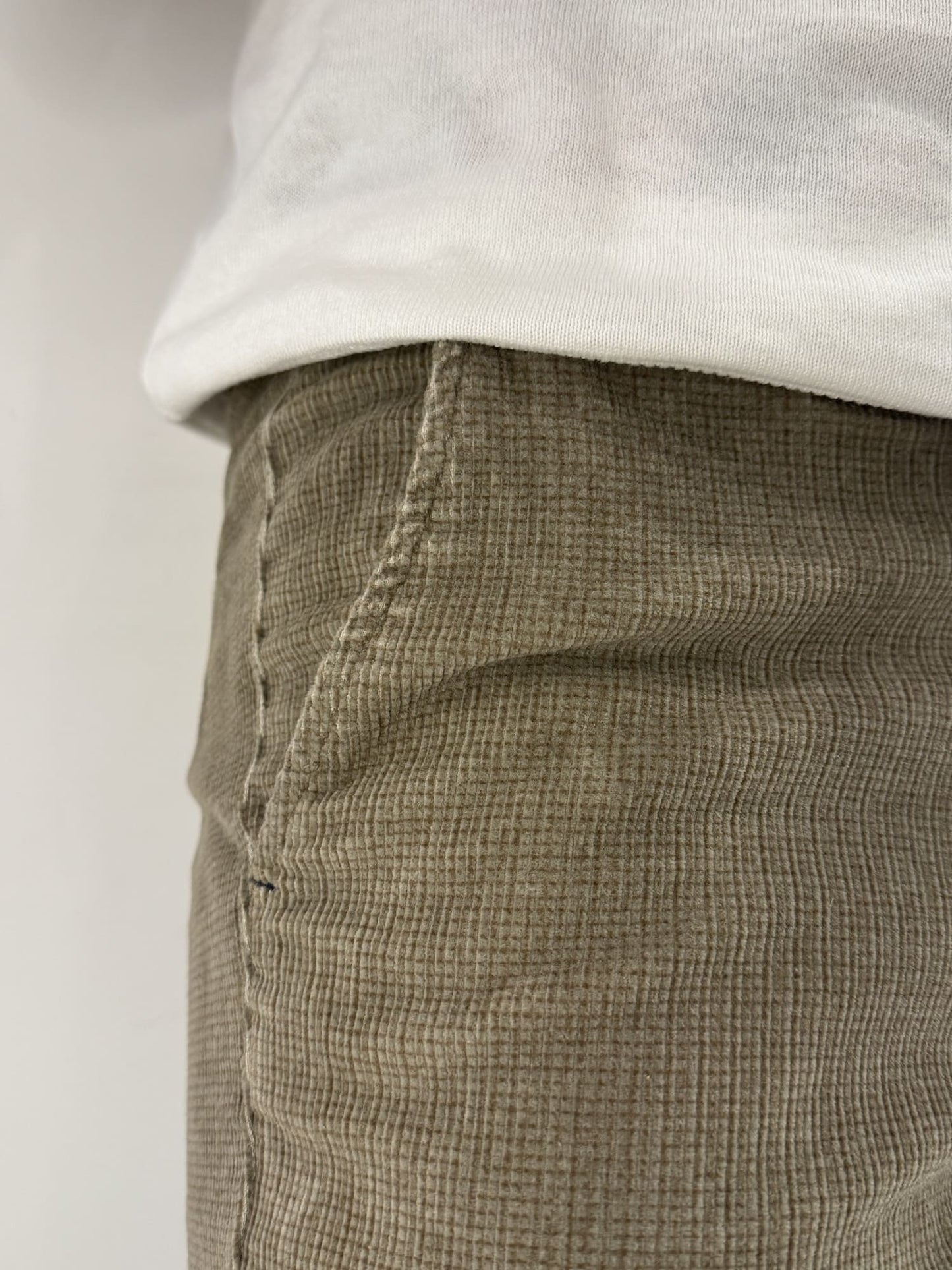 Pantalone Sea Barrier in velluto incrociato