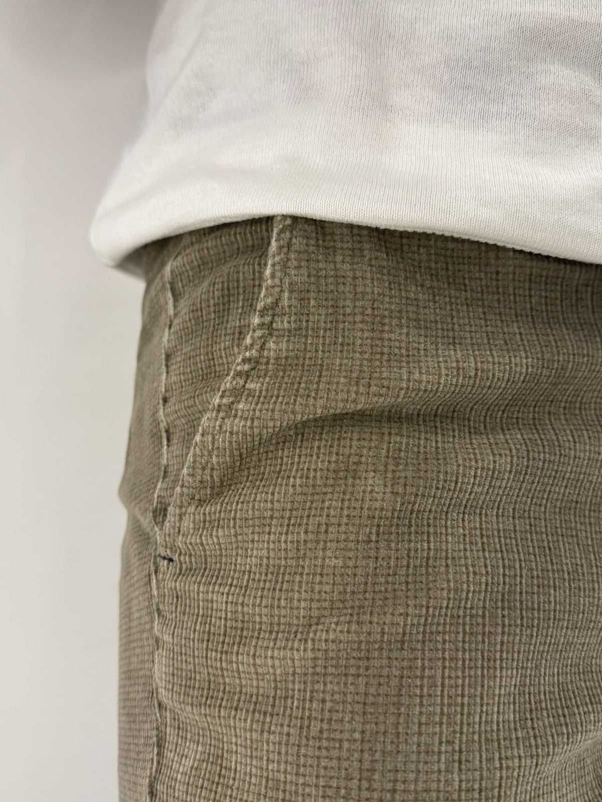 Pantalone Sea Barrier in velluto incrociato