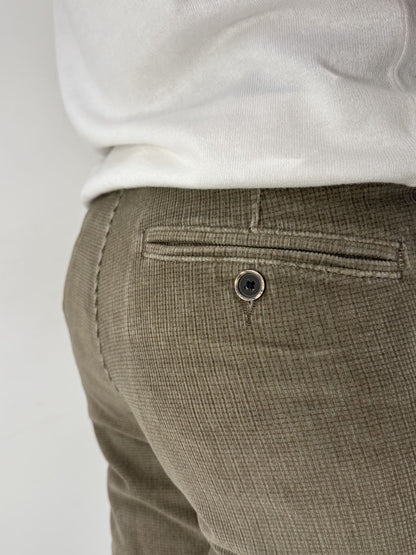 Pantalone Sea Barrier in velluto incrociato