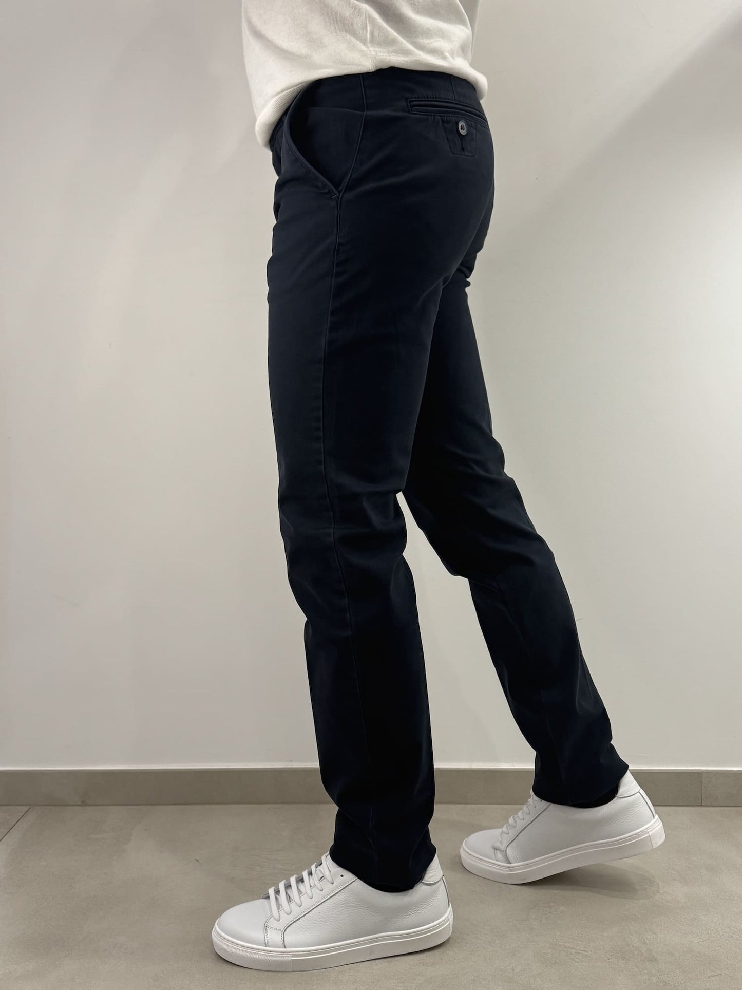 Pantalone Sea Barrier in cotone elasticizzato Blu navy