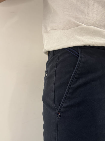 Pantalone Sea Barrier in cotone elasticizzato Blu navy