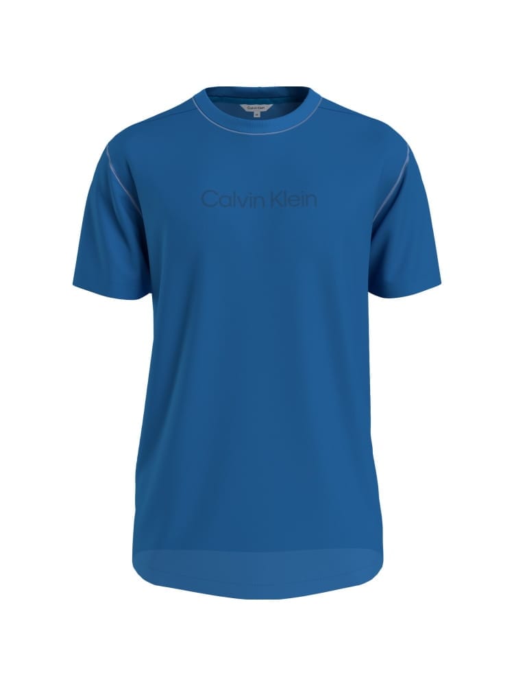 t-shirt Calvin Klein basic in cotone con logo centrale