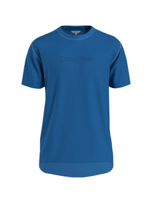 t-shirt Calvin Klein basic in cotone con logo centrale