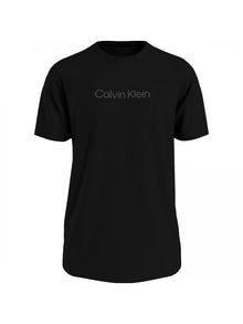 t-shirt Calvin Klein basic in cotone con logo centrale