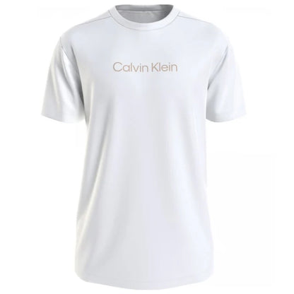 t-shirt Calvin Klein basic in cotone con logo centrale