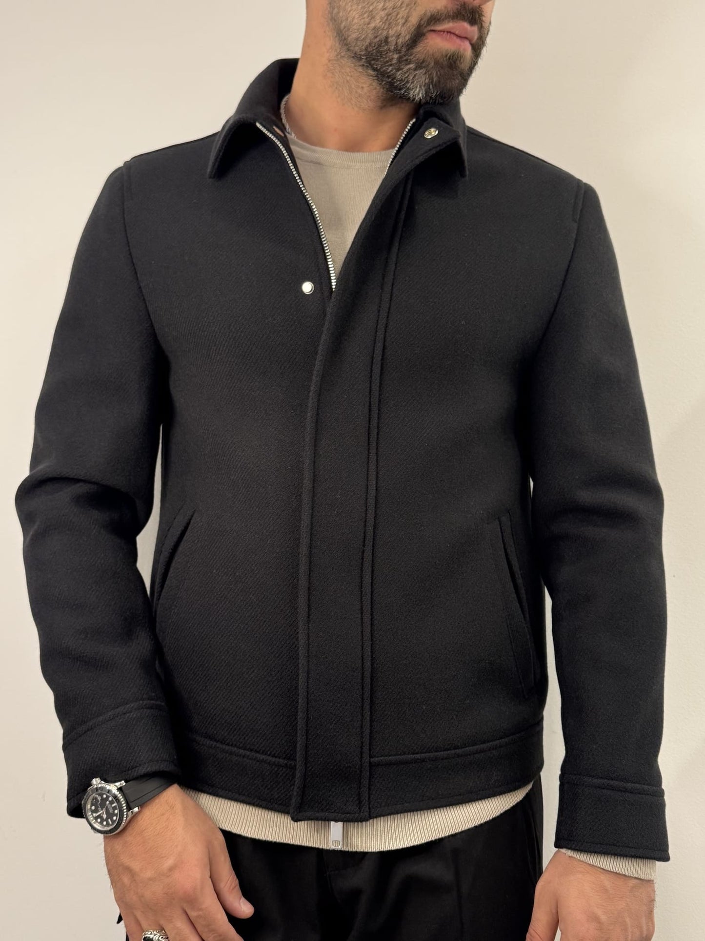 Cappotto Mulish corto Nero