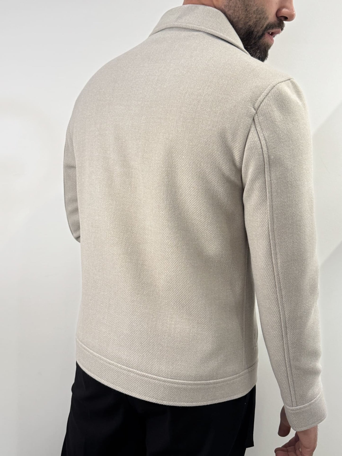 Cappotto Mulish corto sabbia