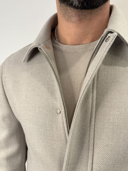 Cappotto Mulish corto sabbia