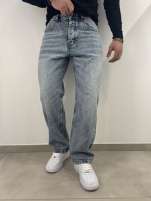 Jeans chiaro slavato baggy