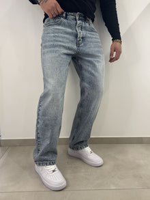 Jeans chiaro slavato baggy