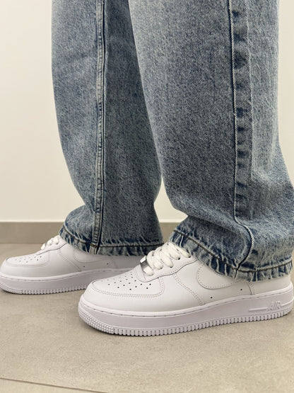 Jeans chiaro slavato baggy