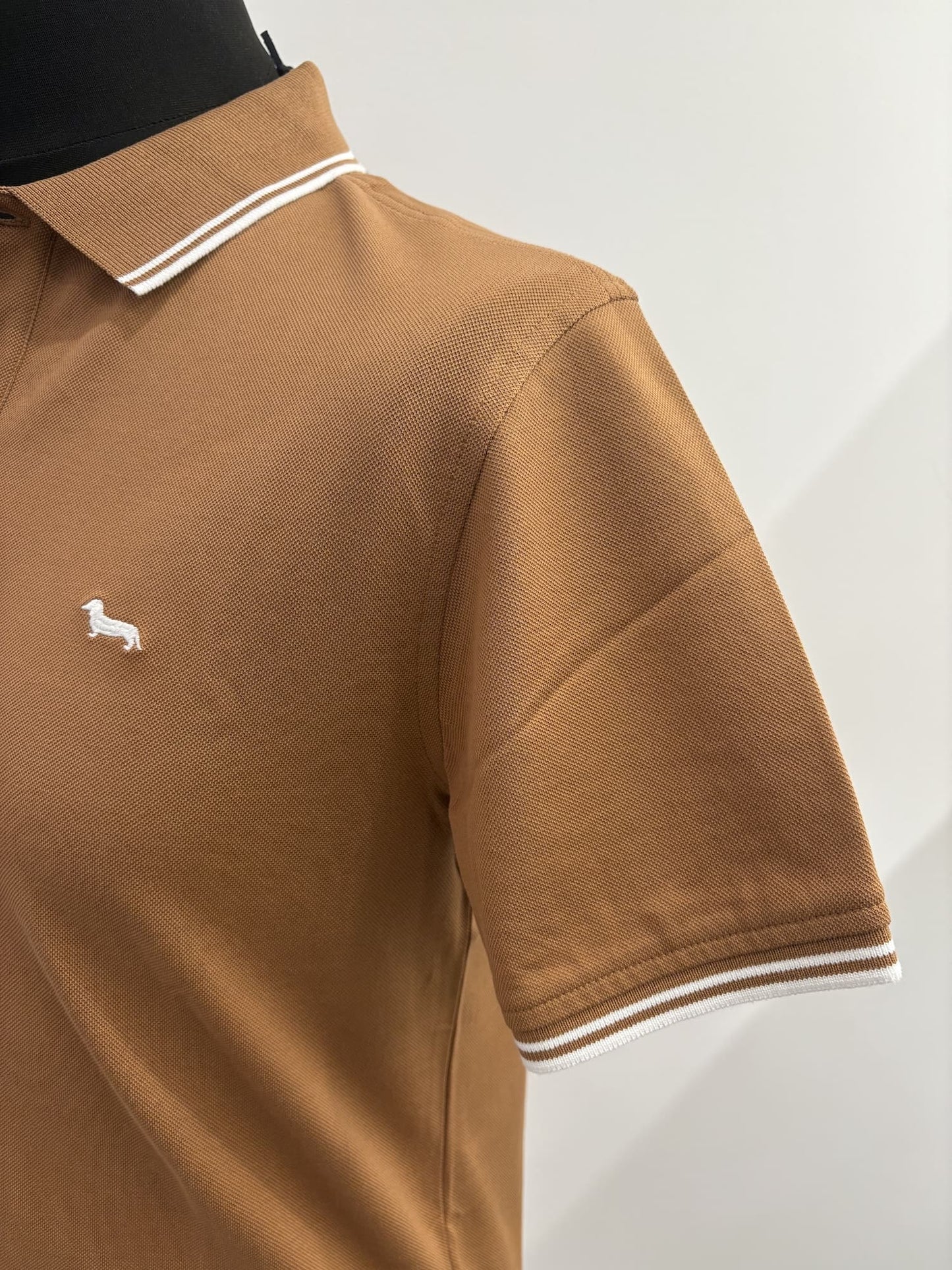 Polo Harmont&Blaine con collo e bordo maniche rigato