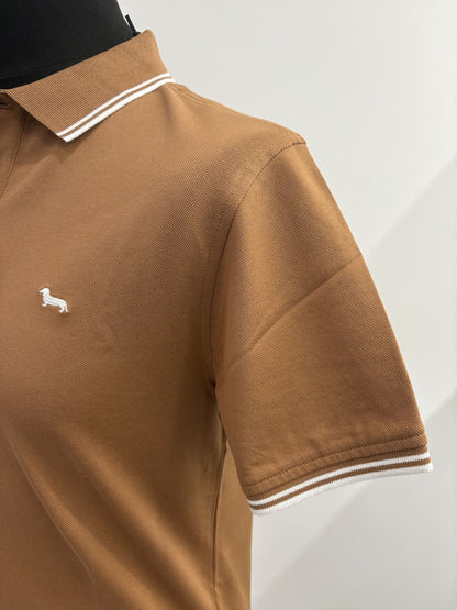 Polo Harmont&Blaine con collo e bordo maniche rigato