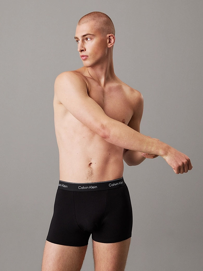 Boxer aderenti taglio relaxed in confezione da 3 - Icon Cotton Stretch Calvin Klein