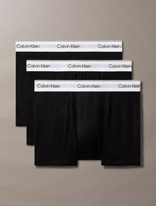 Boxer aderenti taglio relaxed in confezione da 3 - Icon Cotton Stretch Calvin Klein