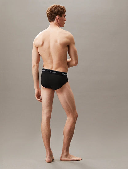 Slip con vestibilità a livello dei fianchi in confezione da 3 - Icon Cotton Stretch Calvin Klein