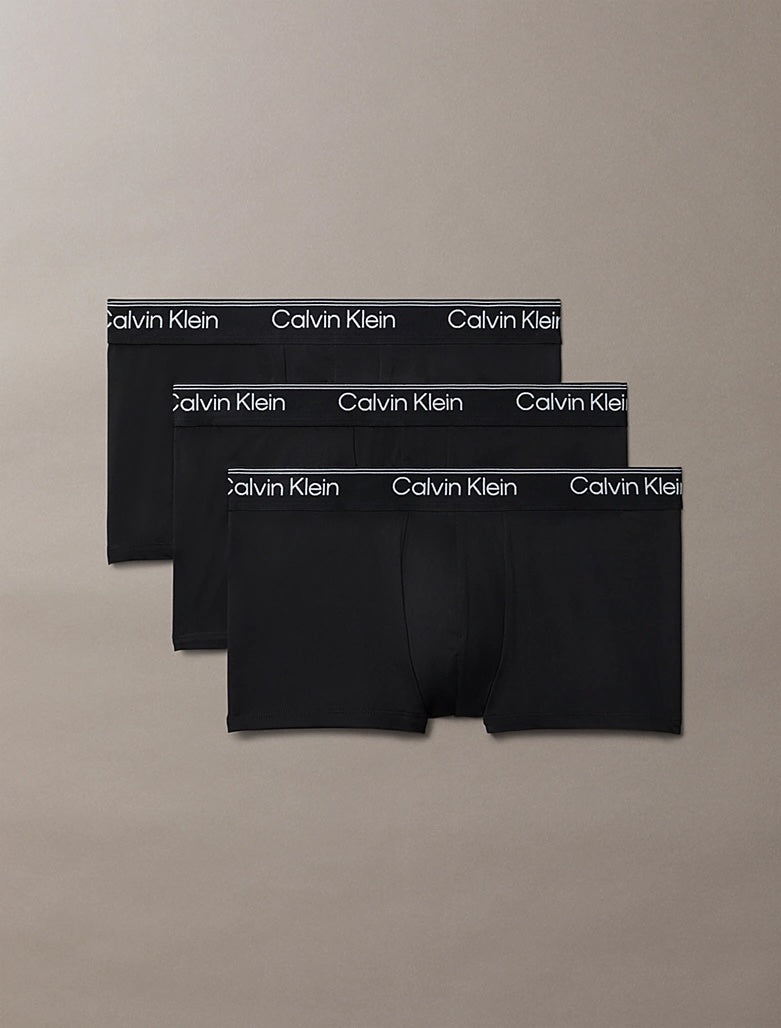 Boxer a vita bassa in confezione da 3 - Microfibre Stretch Calvin Klein