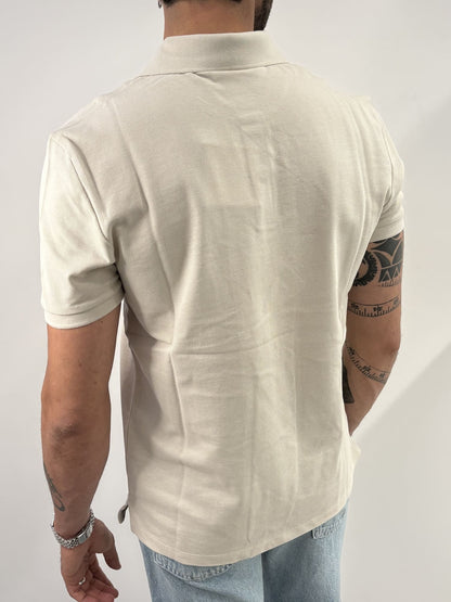 Polo classica in piqué in misto cotone Calvin Klein